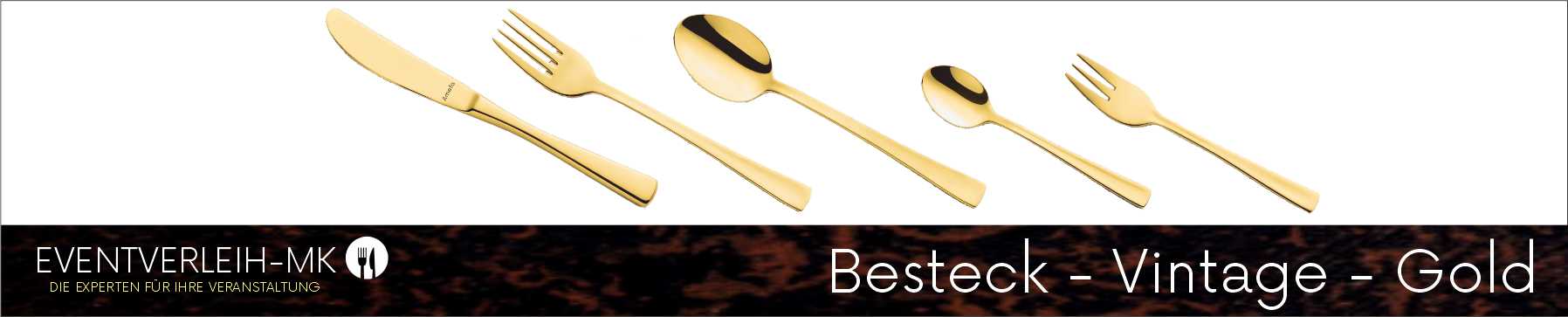 Besteck Vintage Gold