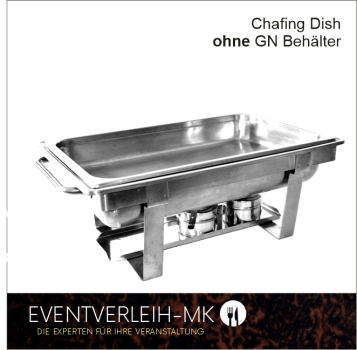 Chafing Dish Set ohne GN-