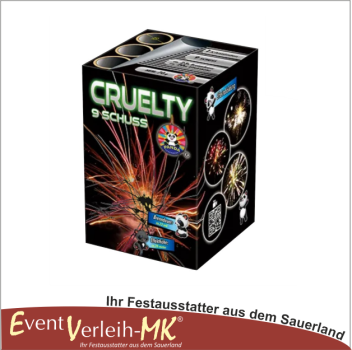 Cruelty, 9 Schuss