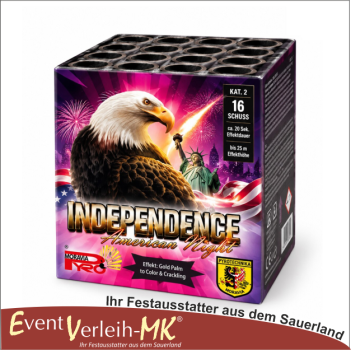 Independence, 16 Schuss
