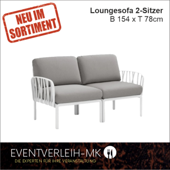 Loungesofa 2-Sitzer Rimini