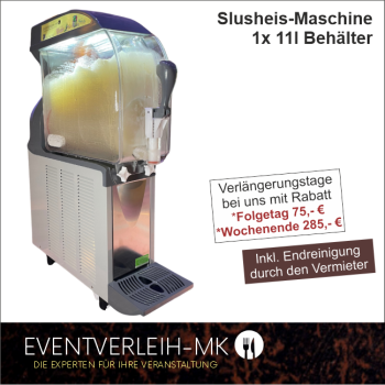 Slush-Maschine - inkl. 1x11l Behälter