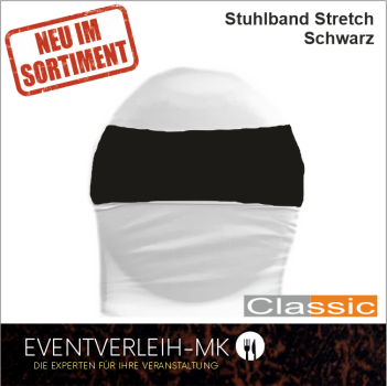 Stuhlband inkl. Reinigung - Schwarz