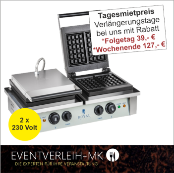 Waffeleisen - 4-fach