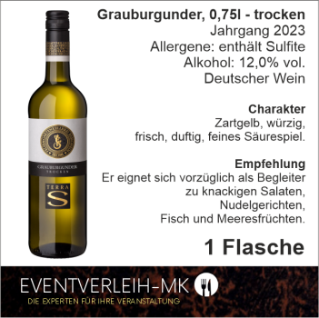 Grauburgunder, 0,75l - trocken