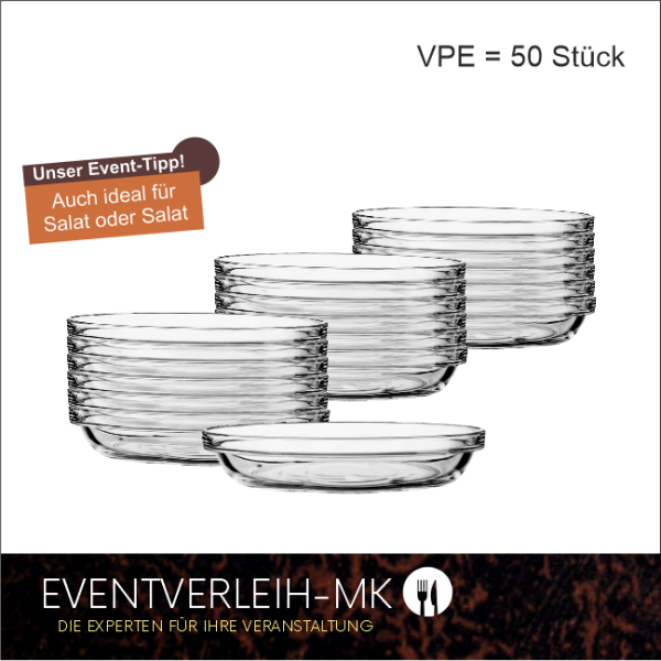 Glasdessertschale - EMPILABLE GLAS TRANSPARENT