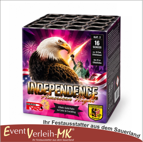 Independence, 16 Schuss