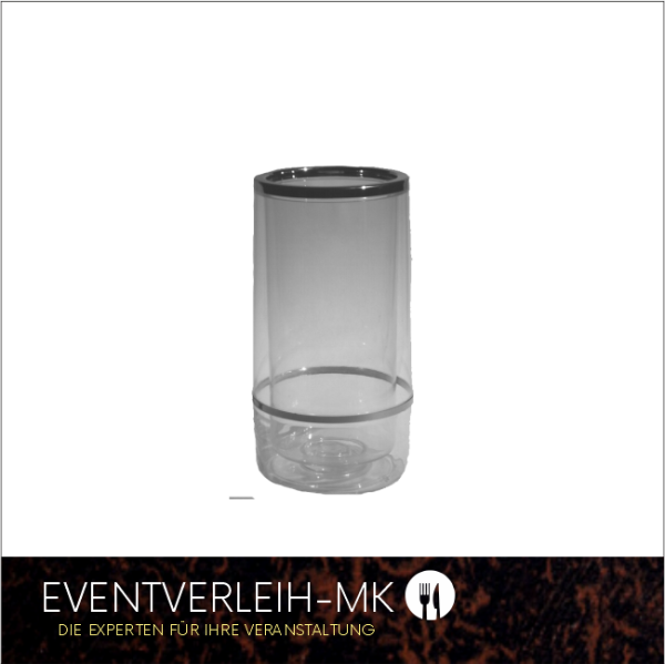 Weinkühler aus Acryl - doppelwandig