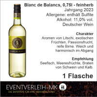 Blanc de Balancs, 0,75l - feinherb