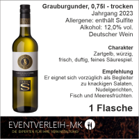 Grauburgunder, 0,75l - trocken